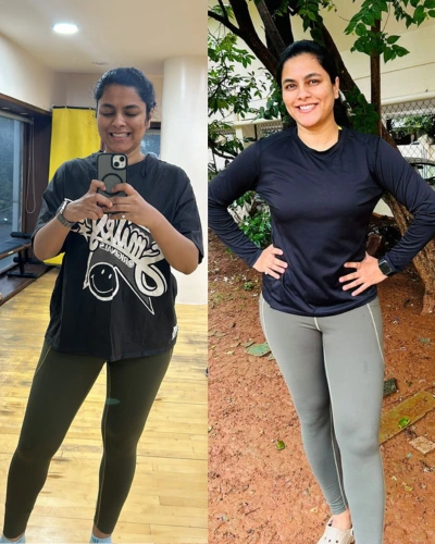 Bloated, exhausted, 3 hours of sleep, and convinced she was broken. 12 weeks later: better sleep, no bloating, no cravings, and 3.7 kg of pure fat gone.